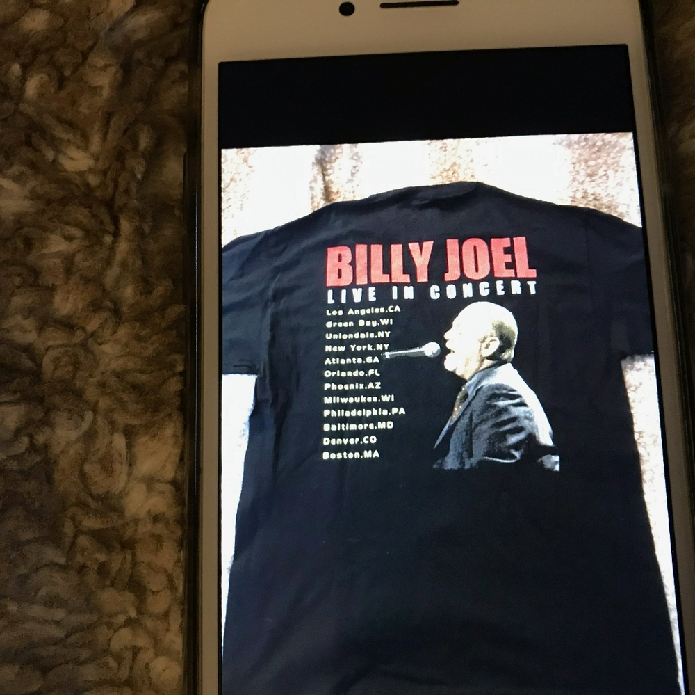 Billy Joel In Concert Tee Shirt - Picture 2 of 2